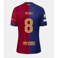 Barcelona Pedri Gonzalez #8 Replica Home Shirt 2024-25 Short Sleeve